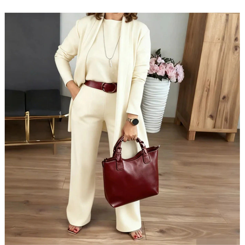 women knit set